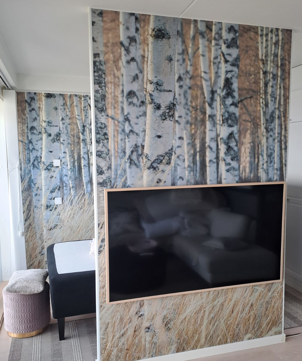 Esimerkkikuva tapetoinnista